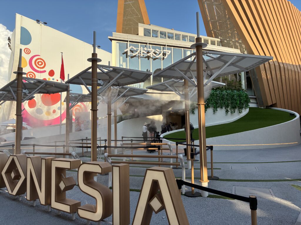 EXPO 2025 大阪・関西万博　インドネシア館の外観